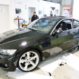 BMW folieren schwarz