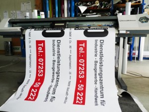 Banner drucken