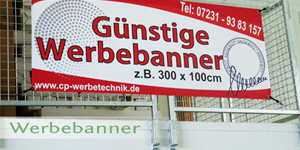 Banner drucken