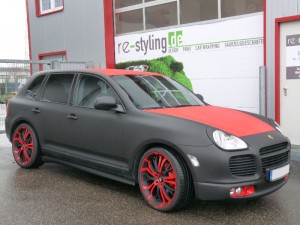 Folierung Porsche Cayenne