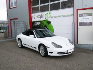 Porsche bekleben