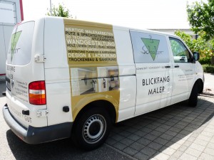 Transporter Beschriftung