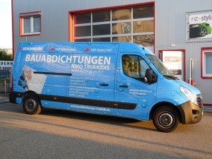 Vollverklebung Transporter Stuttgart