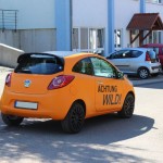 Fahrzeug folieren