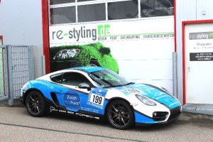 Car Wrapping porsche Cayman