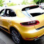 Gold Porsche Macan